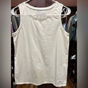 Life Is Good Small Cream Tank Top